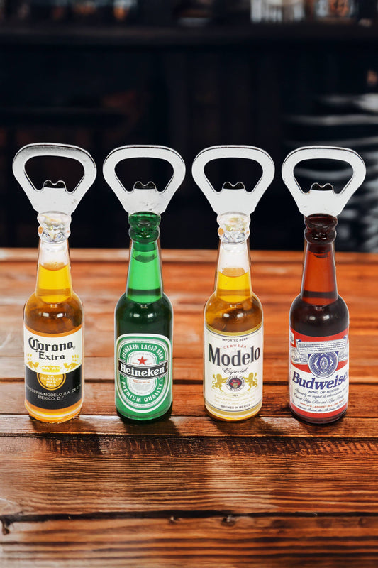 Mini Beer Liquid Filled Magnetic Bottle Opener