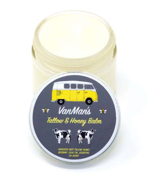 VanMan's Tallow & Honey Balm 2 oz